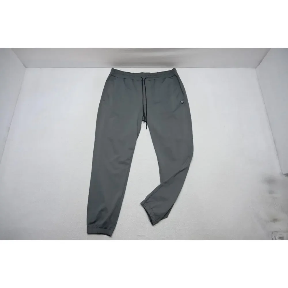 Rhone Sweat Pants Athletic‎ Tapered Gray Performance With Pockets Mens 2XL